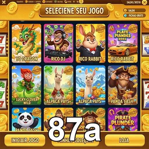 Ilustração de Aproveite as slots no 87a com pagamentos rápidos e seguros